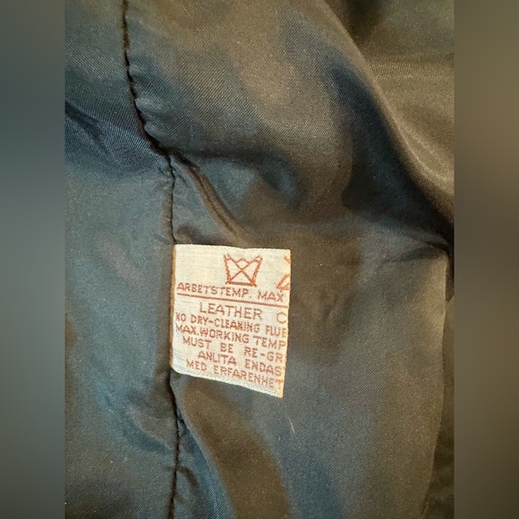 Malungs Vintage Made In Sweden Men's Leather. Size EU 46;US 36 - Picture 5 of 6